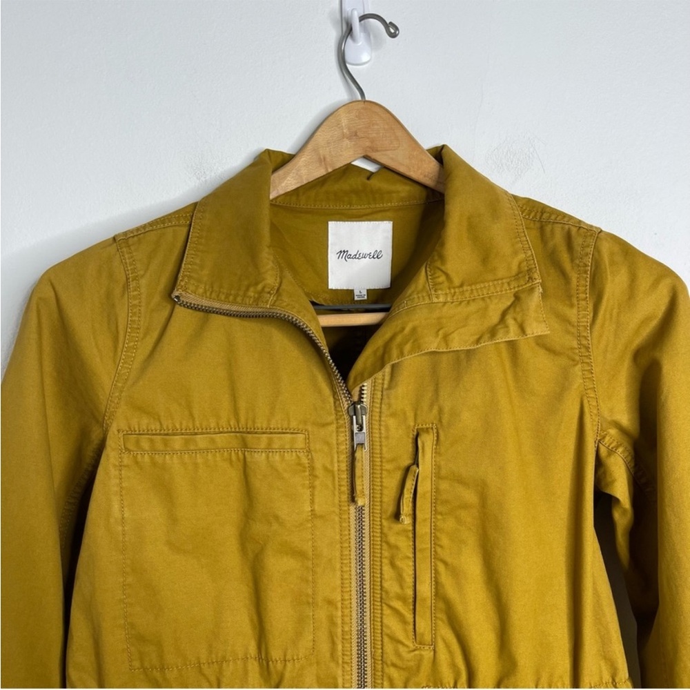 Madewell Egyptian Gold Fleet Utility Field Canvas Jacket- XS - Picture 9 of 14